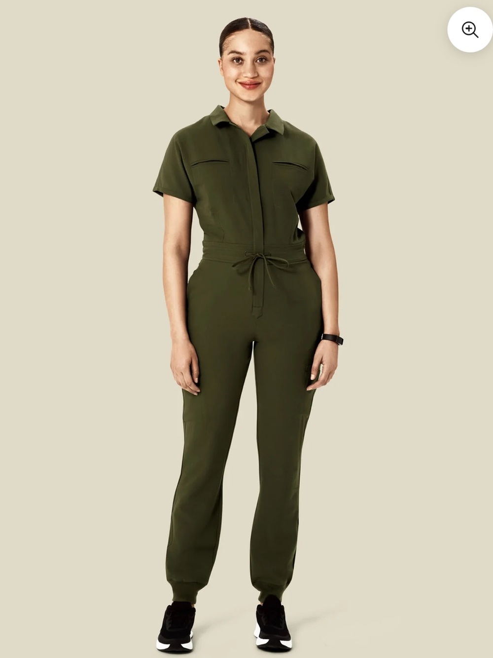 Mandala Women’s Scrub Jumpsuit Petite Large NWT!